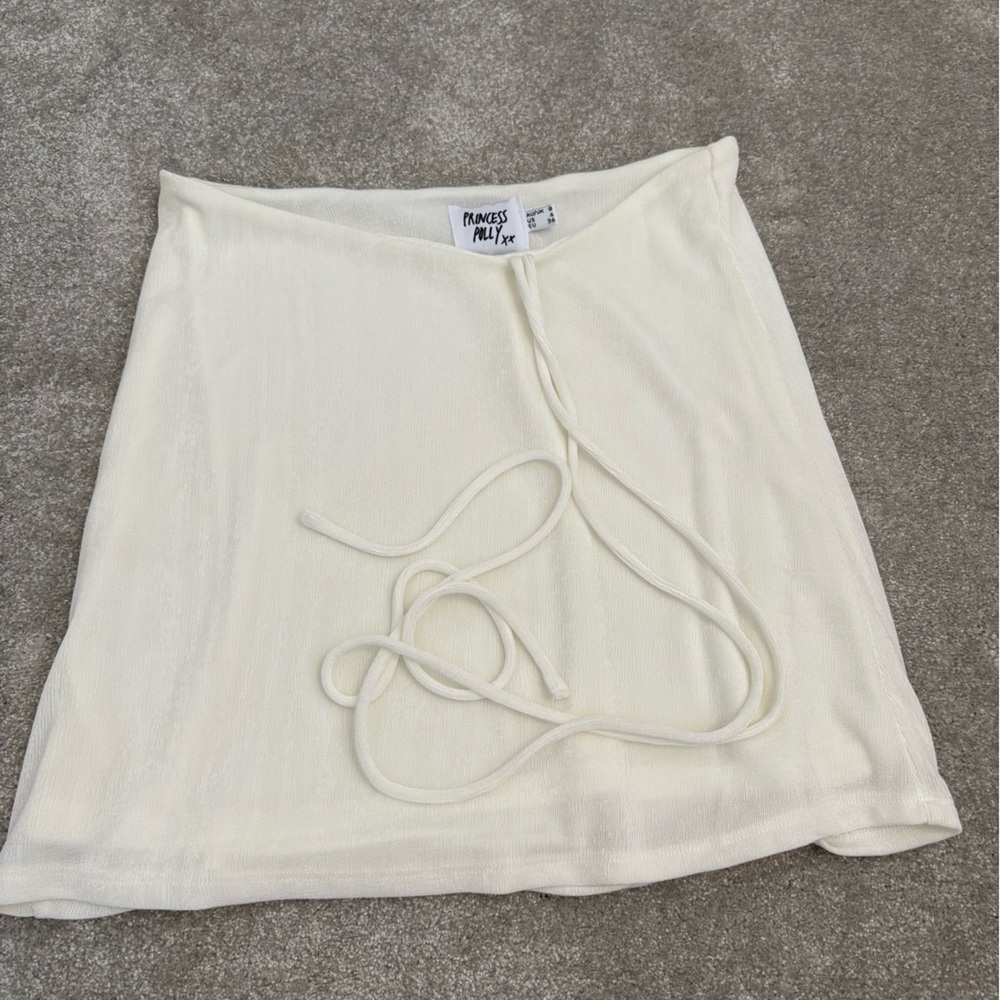 Princess Polly White Mini Skirt